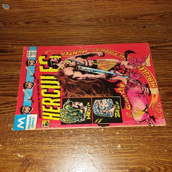 Adventures of the Man-God Hercules #11 (Modern Comics, 1978) - Picture 3 of 3